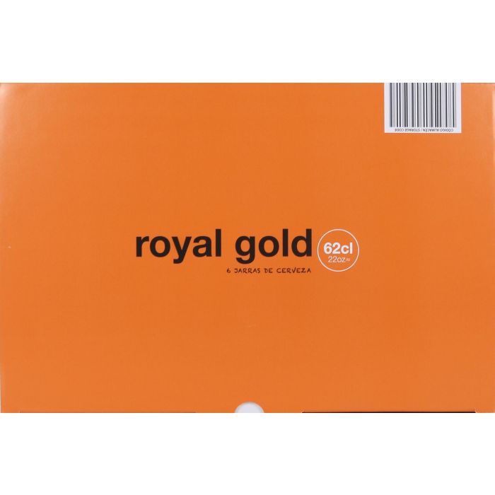 Set de 6 Jarras de Cerveza Royal Gold 62 cl - Royal Leerdam 3 Set de 6 Jarras de Cerveza Royal Gold 62 cl - Royal Leerdam 3