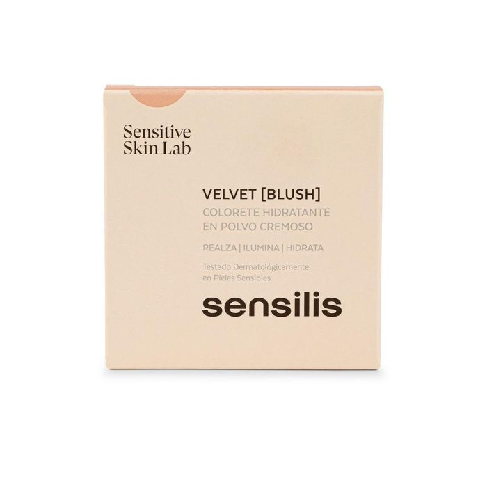 Sensilis VELVET [blush] colorete #02 10 gr - Colorete Hidratante en Polvo Cremoso