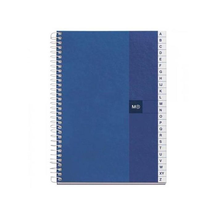 Miquelrius Indice 4ª 152 X 210 mm Cromatic Azul 100 Hojas Miquelrius Indice 4ª 152 X 210 mm Cromatic Azul 100 Hojas