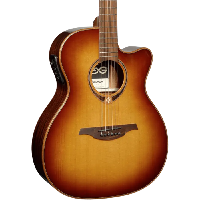 LAG Guitarra Acústica Auditorium Cutaway Tramontane 118 A/E Electroacústica Brown Shadow 0 LAG Guitarra Acústica Auditorium Cutaway Tramontane 118 A/E Electroacústica Brown Shadow 0