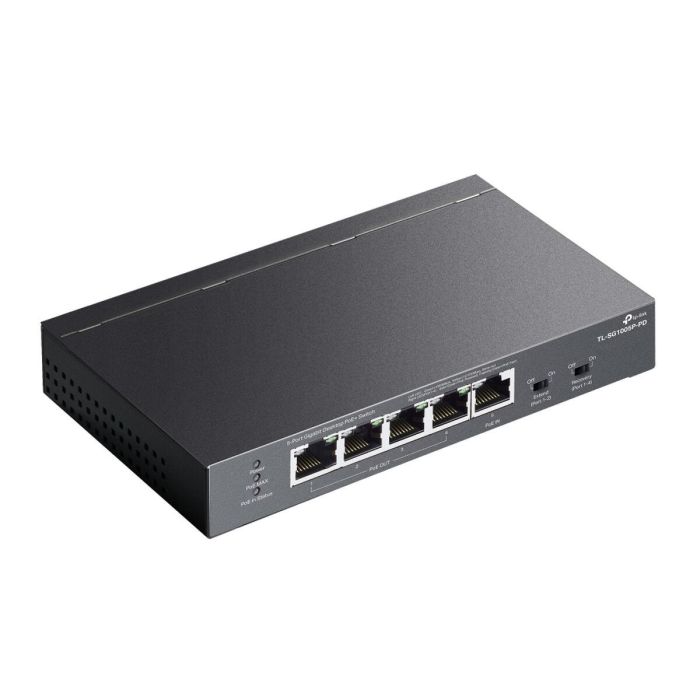 Tp-Link Tl-Sg1005P-Pd Switch 5 Puertos Gigabit Ethernet con PoE 1 Tp-Link Tl-Sg1005P-Pd Switch 5 Puertos Gigabit Ethernet con PoE 1