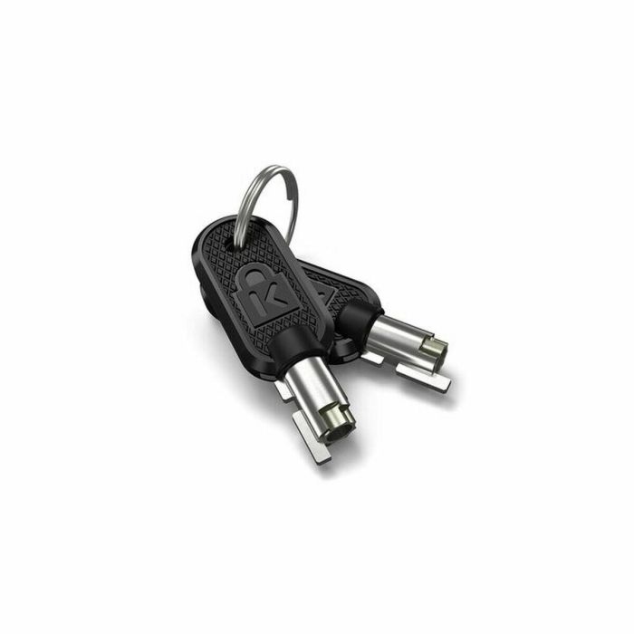 Kensington Candado Portátil NanoSaver con Llave para Ordenador Portátil, Cable de Acero al Carbón de 2,3 m, Negro/Plata 1