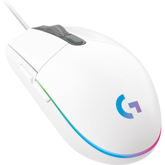 Logitech G102 Lightsync Ratón Gaming Óptico 6 Botones RGB Blanco 2