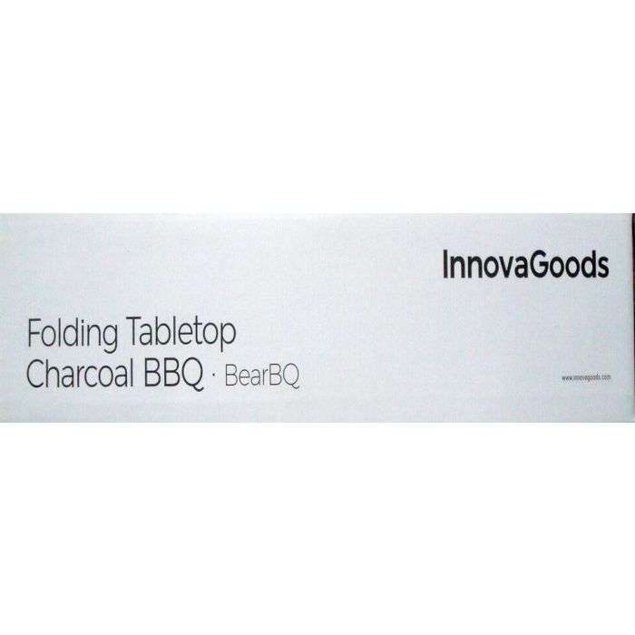 Barbacoa Plegable Portátil para Carbón BearBQ InnovaGoods 14 Barbacoa Plegable Portátil para Carbón BearBQ InnovaGoods 14