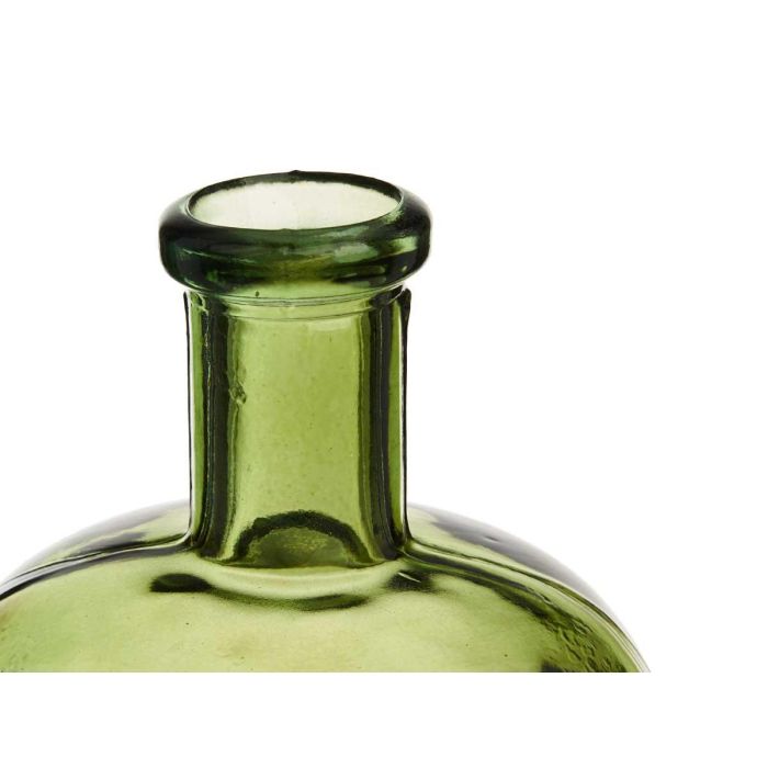 Botella Decorativa Vidrio Ancha Verde Giftdecor 15X23CM (6 Unidades) 3 Botella Decorativa Vidrio Ancha Verde Giftdecor 15X23CM (6 Unidades) 3