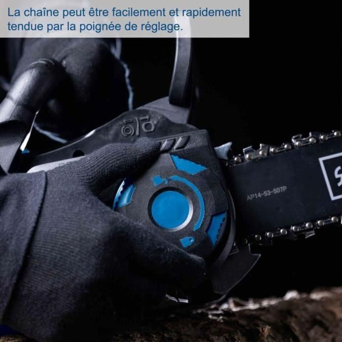 Scheppach Motosierra Inalambrica sin Escobillas BC-CS355Duo-X 2x20V ProCut 14 sin Bateria ni Cargador 1