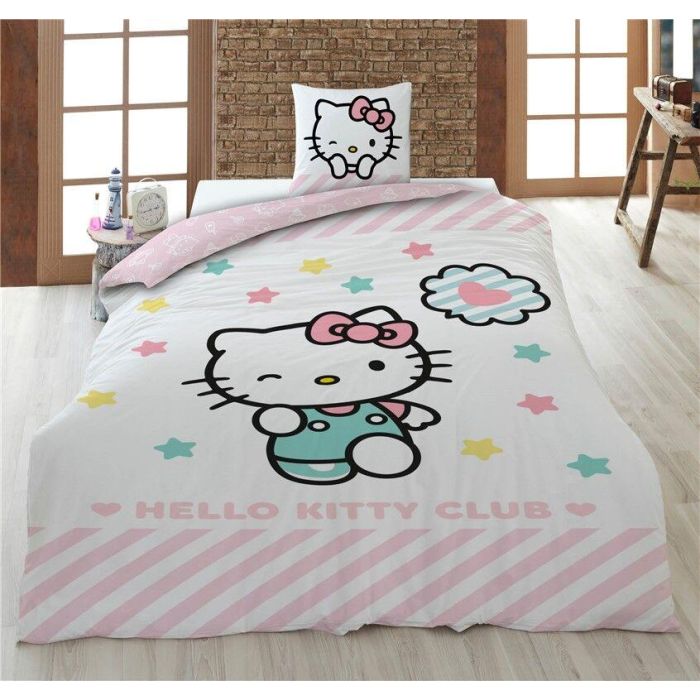 Funda nordica Hello Kitty cama 90cm algodon 1