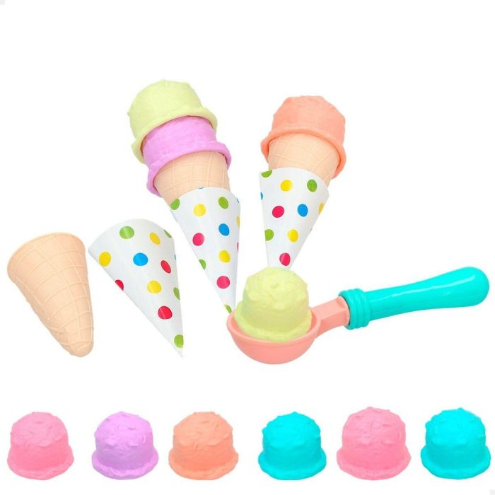 Set de Alimentos de Juguete Colorbaby Helado 17 Piezas (12 Unidades) 2
