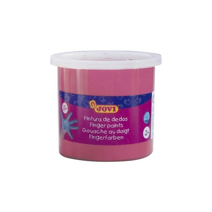 Jovi Estuche 5 Botes Pintura De Dedos 125 mL Magenta - Pintura Natural, Lavable y No Tóxica Jovi Estuche 5 Botes Pintura De Dedos 125 mL Magenta - Pintura Natural, Lavable y No Tóxica