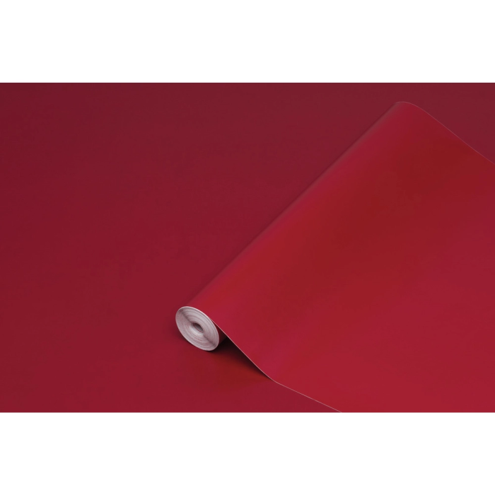 D-c-fix Rollo Adhesivo Burdeos Mate, Papel Autoadhesivo para Manualidades y Muebles, Ancho 45 cm, Largo 15 m 1 D-c-fix Rollo Adhesivo Burdeos Mate, Papel Autoadhesivo para Manualidades y Muebles, Ancho 45 cm, Largo 15 m 1