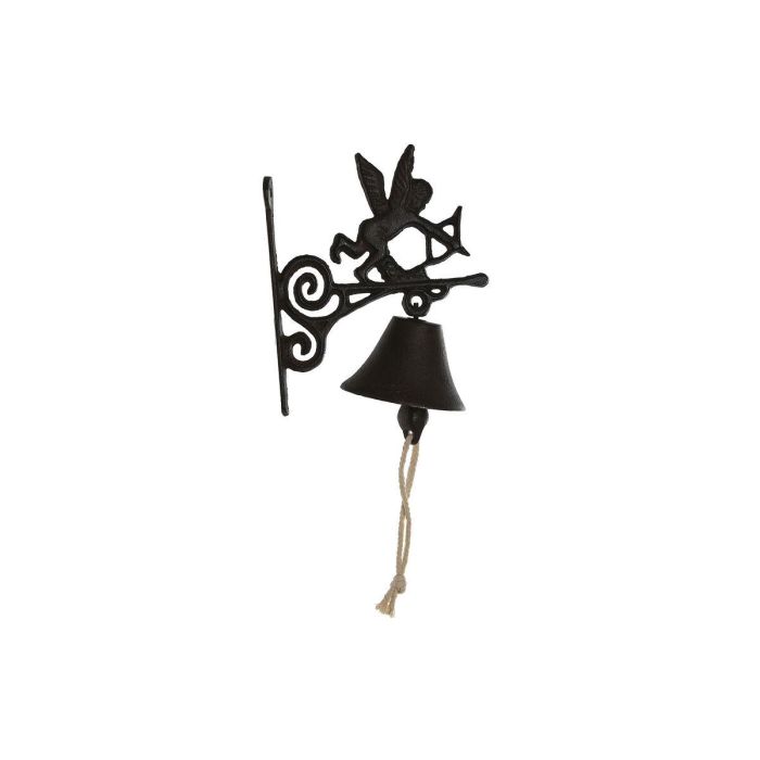 Campana Home ESPRIT Marrón Negro Hierro 16,5 x 10 x 21 cm Campana Home ESPRIT Marrón Negro Hierro 16,5 x 10 x 21 cm