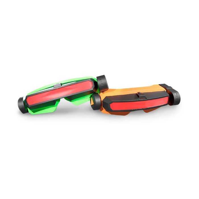 Bizak 64170002 Lasershoot Batalla Visión Láser, Juego Electrónico con Efectos de Luz y Sonido, +6 años 1