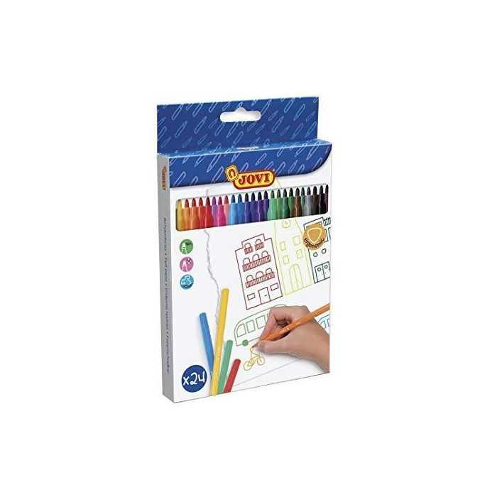 Jovi Rotuladores Estuche de 24 Colores Surtidos 140 mm Jovi Rotuladores Estuche de 24 Colores Surtidos 140 mm