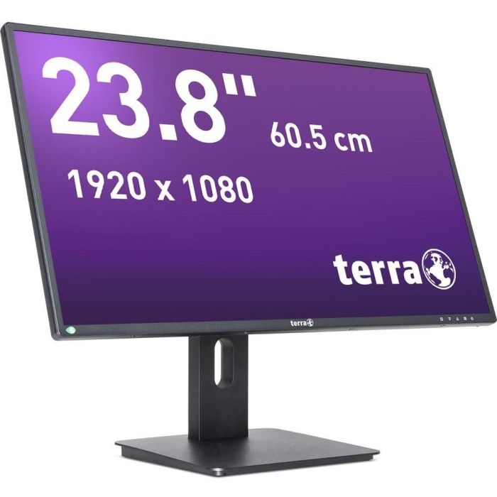 61cm/24" (1920x1080) TERRA 2456W PV V3 16:9 FHD IPS 5ms 75Hz HDMI DVI DP Speaker Black 2 61cm/24" (1920x1080) TERRA 2456W PV V3 16:9 FHD IPS 5ms 75Hz HDMI DVI DP Speaker Black 2