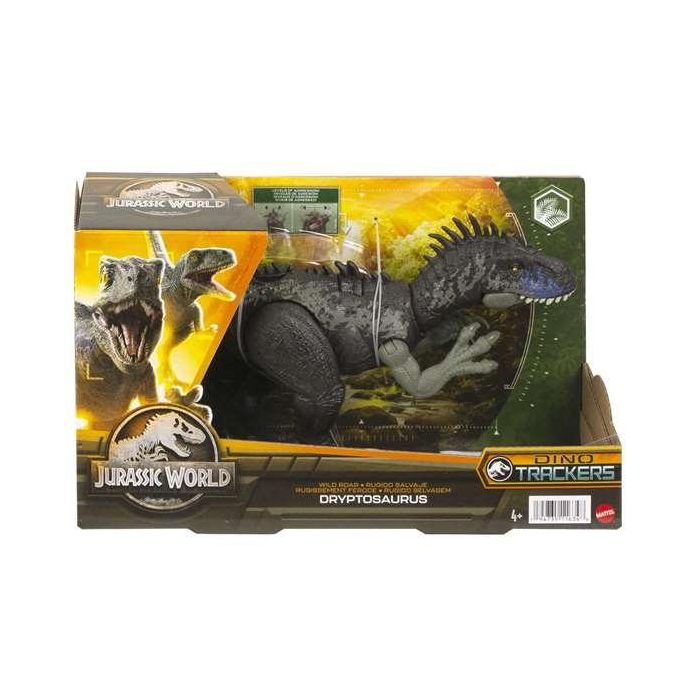 Figura dinosaurio jurassic world wild ruge y golpea. - modelos surtidos