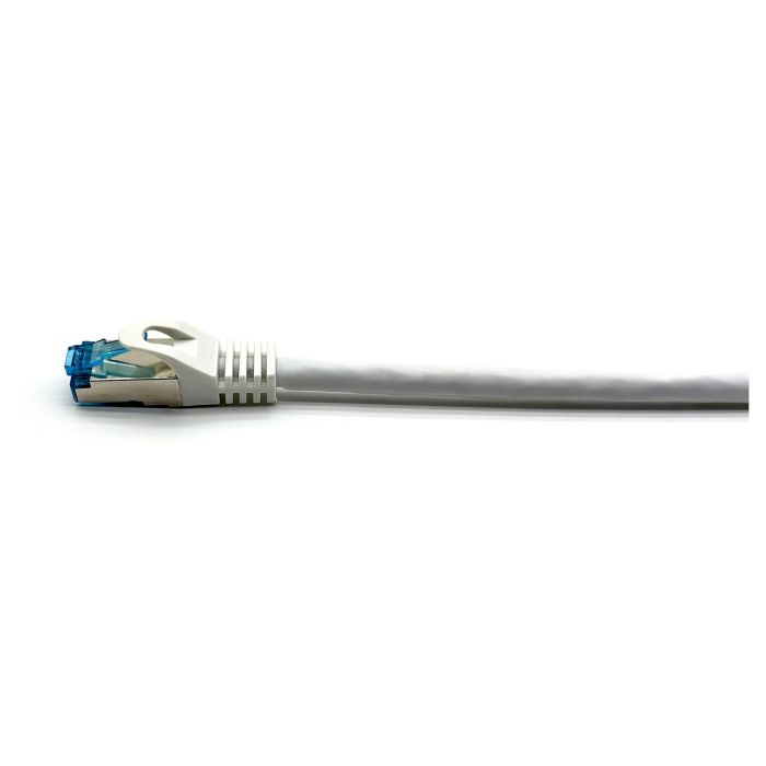 EQUIP 605800 Cable de Red Cat6a S/FTP LSZH de 1m con Conectores RJ45 Recto y Angular en Blanco 1