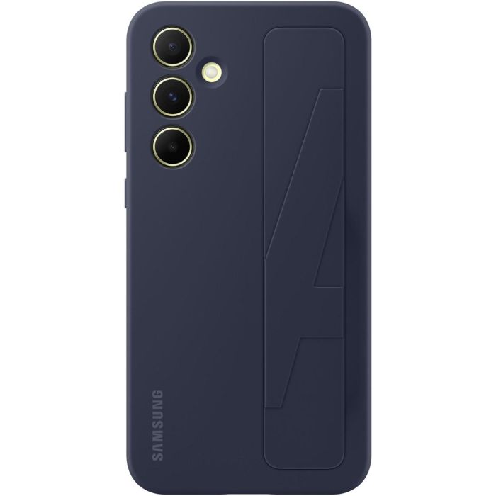 Samsung Standing Grip Case para Galaxy A55, Azul Negro 0 Samsung Standing Grip Case para Galaxy A55, Azul Negro 0