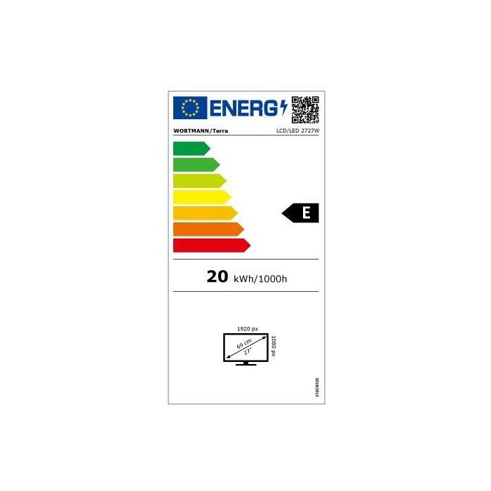 68.6cm/27" (1920x1080) Terra 2727W V2 16:9 FHD VA 5ms HDMI DP Speaker Black 10 68.6cm/27" (1920x1080) Terra 2727W V2 16:9 FHD VA 5ms HDMI DP Speaker Black 10