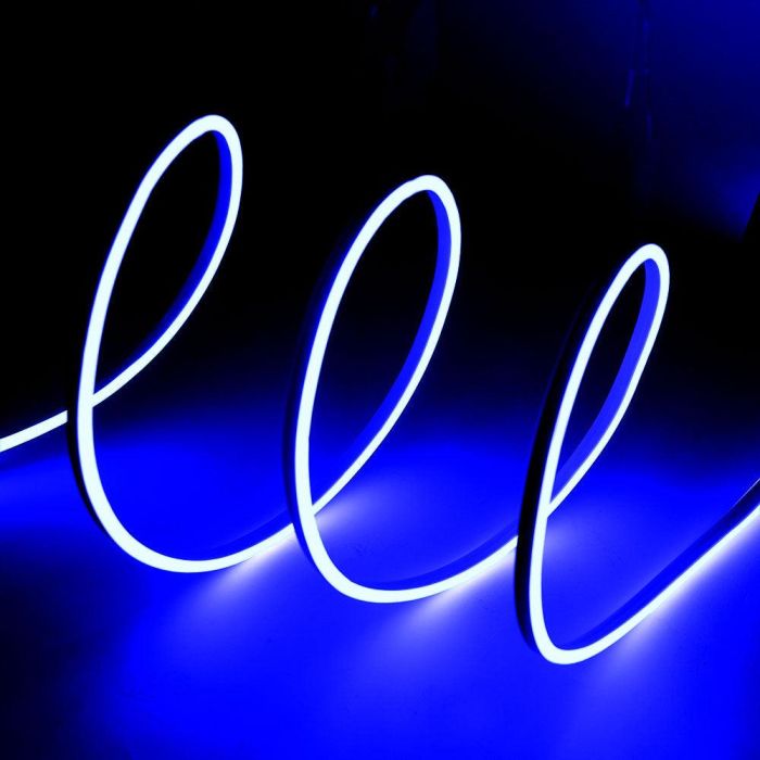 Tira LED Manguera "Neon Flex" 6W 6000ºK 220VAC 8x16mm Simple 120xSMD2835 6W/M x1M 40.000H  [HO-NSPVC8x16SOY220CW] 5