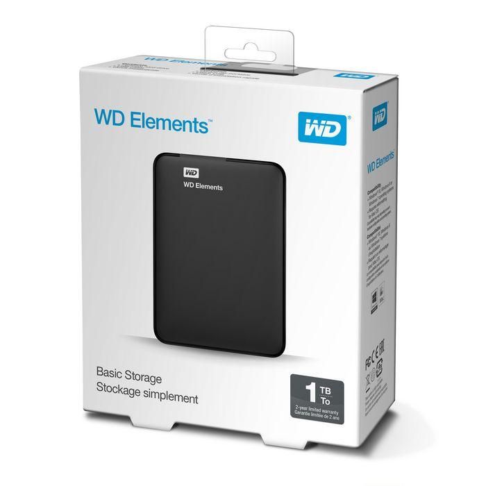 Western Digital Disco Duro Externo 1 TB 2.5" USB 3.0 Micro-B 6