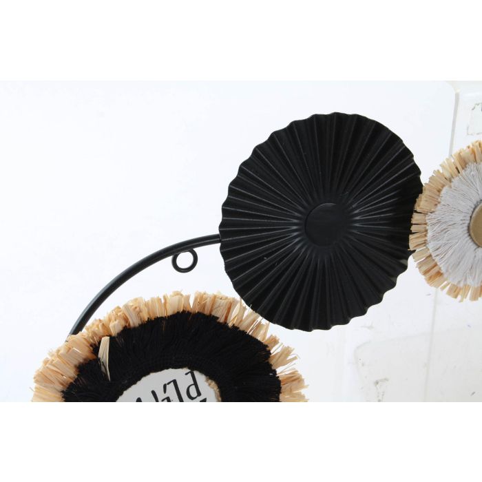 DKD Home Decor Panel de Pared Decoración Colonial Alika, Metal y Espejo, Marrón Negro, 62x30x5 cm (4 Unidades) 1 DKD Home Decor Panel de Pared Decoración Colonial Alika, Metal y Espejo, Marrón Negro, 62x30x5 cm (4 Unidades) 1