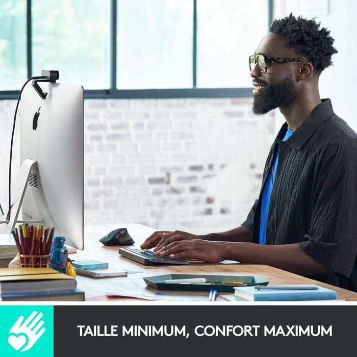 Teclado Logitech 920-010495 Grafito Qwerty Español QWERTY 9