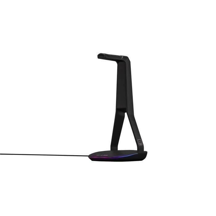 Auriculares/Soporte para auriculares - THE G-LAB - K-STAND HYDROGEN - 2 puertos USB - Negro 1 Auriculares/Soporte para auriculares - THE G-LAB - K-STAND HYDROGEN - 2 puertos USB - Negro 1