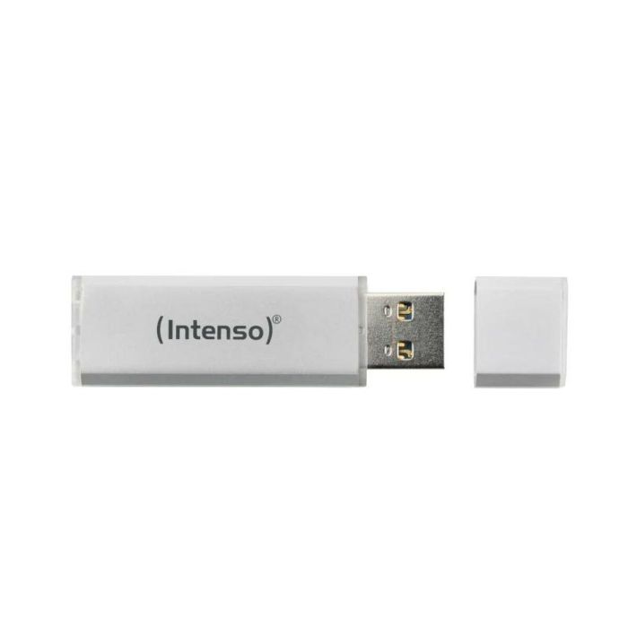 Memoria USB INTENSO 3531490 64 GB 2 Unidades Plata 2