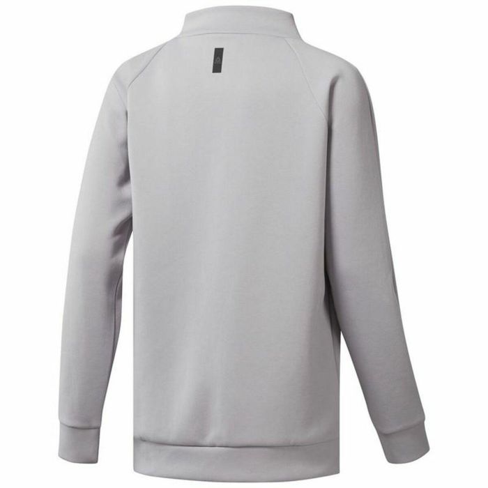 Sudadera sin Capucha Mujer Reebok Training Supply Crew Gris claro XS 8
