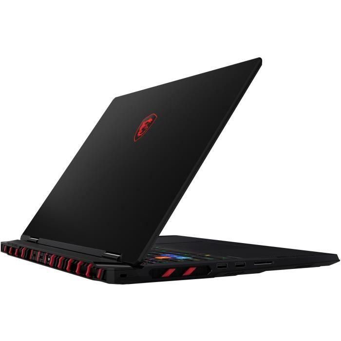 PC portátil para juegos - MSI - Raider 18 HX AI - 18 UHD+ MiniLED 120Hz - i9-285HX - 64 GB RAM - 4 TB SSD - RTX 5080 - Windows 11 5 PC portátil para juegos - MSI - Raider 18 HX AI - 18 UHD+ MiniLED 120Hz - i9-285HX - 64 GB RAM - 4 TB SSD - RTX 5080 - Windows 11 5