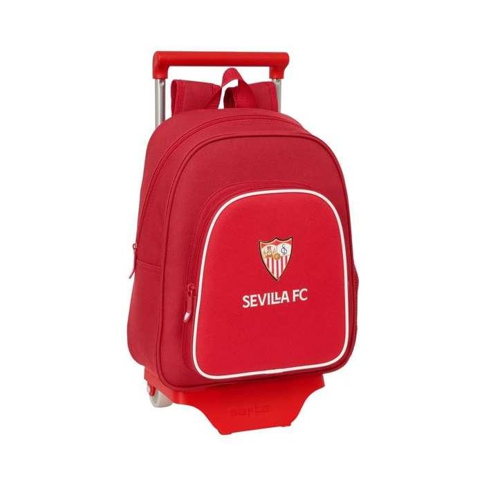 Safta Mochila 006+Carro 705 Sevilla FC Resistente al Agua 28x34x10 cm