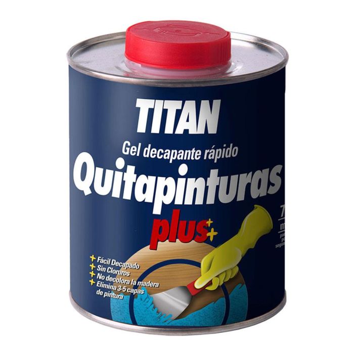 Gel decapante quitapinturas plus 0,375l titan 05d000138 Gel decapante quitapinturas plus 0,375l titan 05d000138