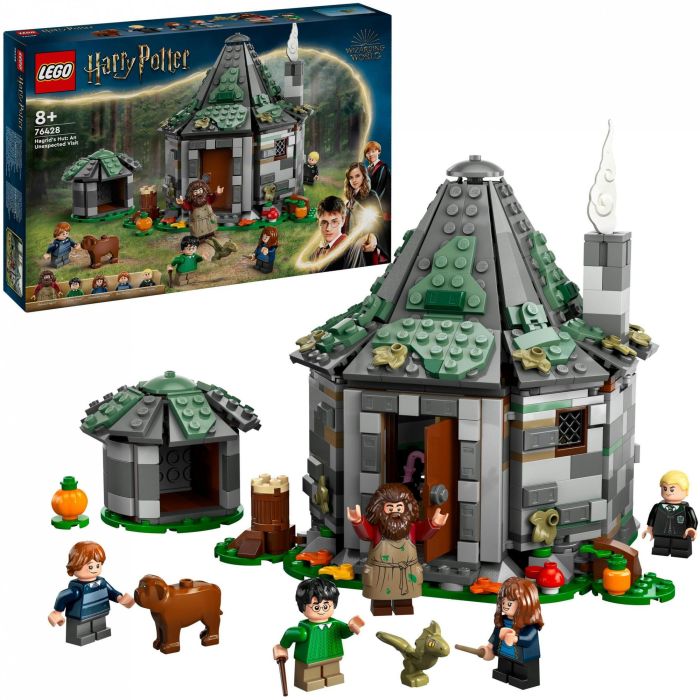 LEGO 76428 Harry Potter Cabaña de Hagrid: Una Visita Inesperada, set construible con minifiguras de Harry, Ron, Hermione y Hagrid +8 años 11 LEGO 76428 Harry Potter Cabaña de Hagrid: Una Visita Inesperada, set construible con minifiguras de Harry, Ron, Hermione y Hagrid +8 años 11