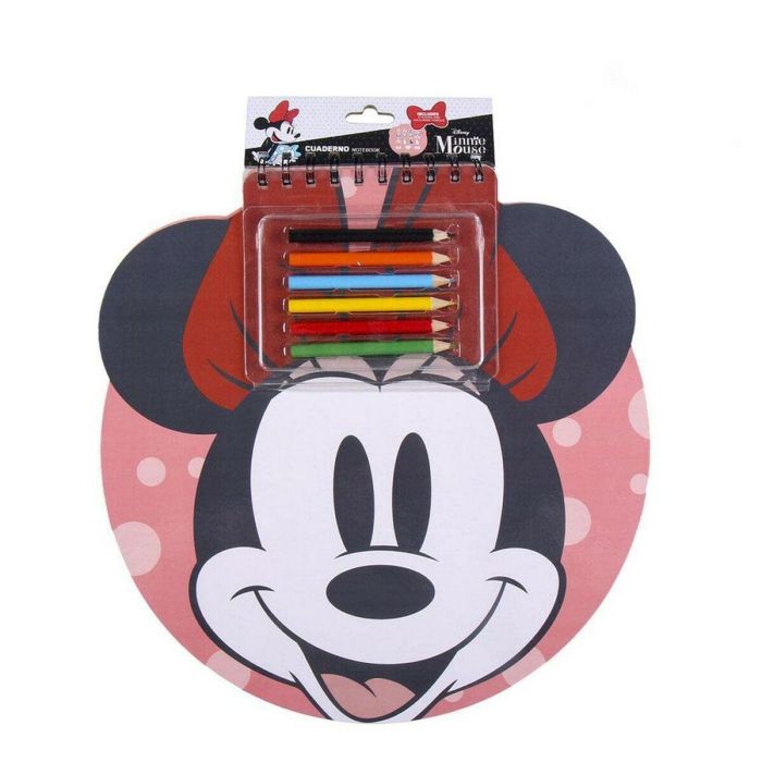 Libreta colores minnie