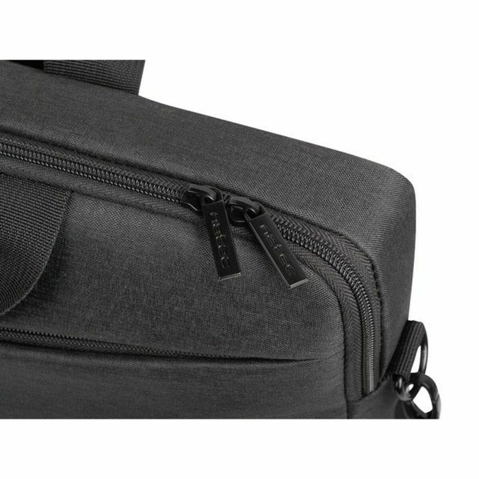 NATEC Beira Maletín para Portátil 15.6" (39.6 cm) Negro con Asa de Transporte y Bandolera 9 NATEC Beira Maletín para Portátil 15.6" (39.6 cm) Negro con Asa de Transporte y Bandolera 9