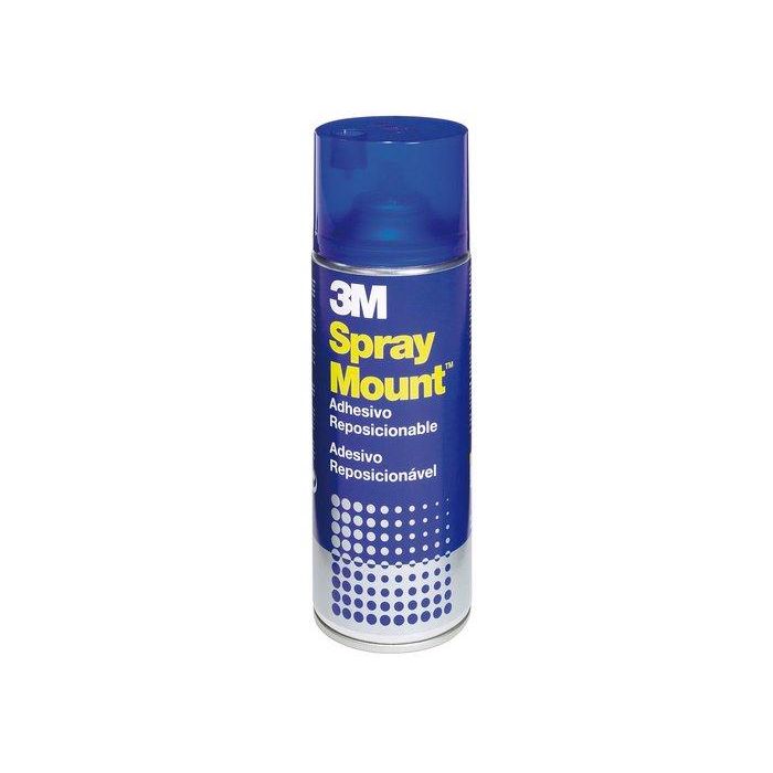 3M Spray Mount Adhesivo Reposicionable - Pegamento en Spray para Bricolaje 400ml
