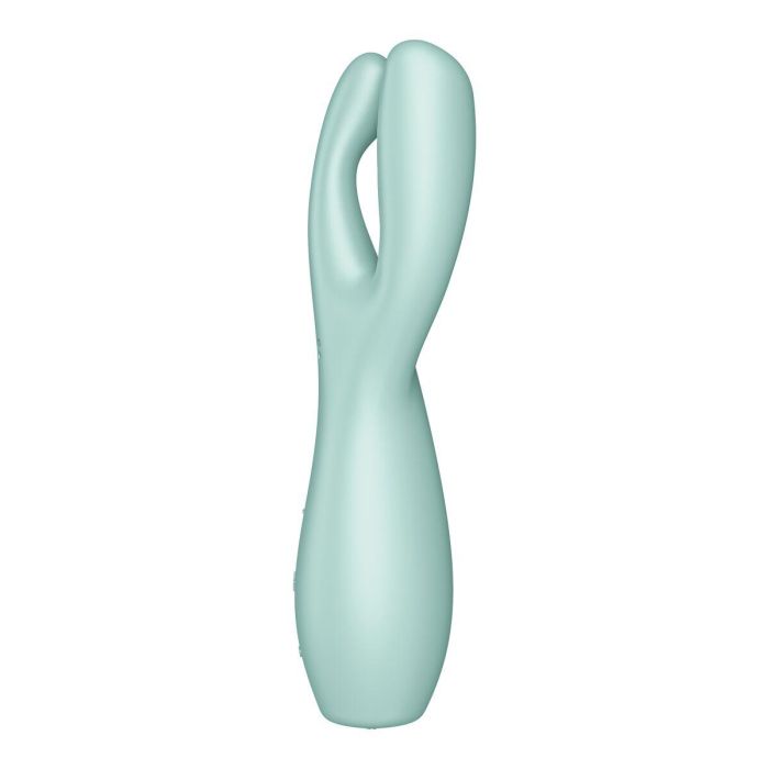 Satisfyer Threesome 3 vibrador verde 14 Satisfyer Threesome 3 vibrador verde 14