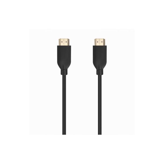 AISENS - CABLE HDMI V2.0 CCS PREMIUM ALTA VELOCIDAD / HEC 4K@60HZ 18GBPS, A/M-A/M, NEGRO, 0.5M
