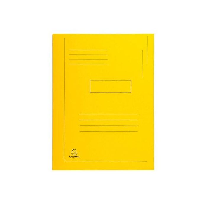 Subcarpeta Exacompta Forever 2 Solapa 290G A4 Amarillo Claro Paquete De 50