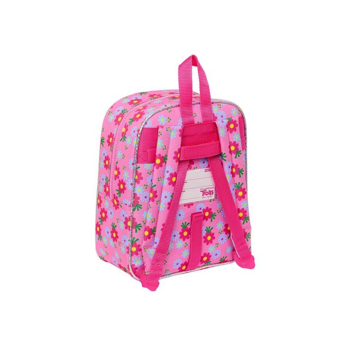 Mochila Infantil Trolls Rosa 22 x 27 x 10 cm 1