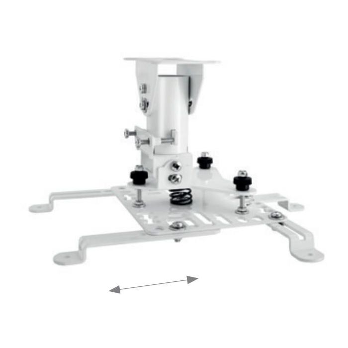 Hagor Kit de Montaje para Techo HA BDH-Series, Soporte Inclinable de Acero Inoxidable, 25 kg, 0-45°