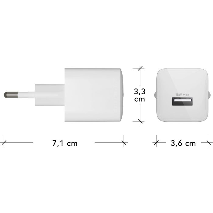 dbramante WALL CHARGER - USB-A 18W EU 4 dbramante WALL CHARGER - USB-A 18W EU 4
