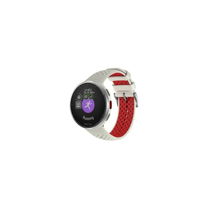 Polar Pacer Pro Reloj Deportivo GPS Blanco Rojo