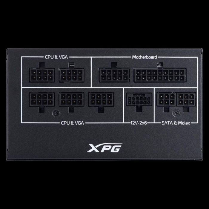 XPG COREREACTOR II VE Fuente Alimentación 850W ATX 3.1 80 PLUS Gold Totalmente Modular Negro 3