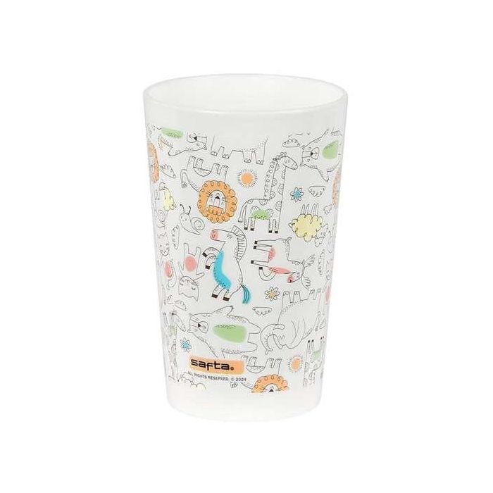 Set de vajilla infantil Safta Zoo Poliéster 26 x 26 x 9 cm 4