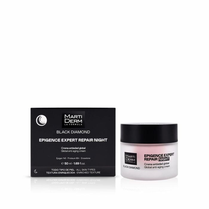 Martiderm BLACK DIAMOND EPIGENCE EXPERT REPAIR NIGHT Crema Noche Antiedad Global 50 ml 1