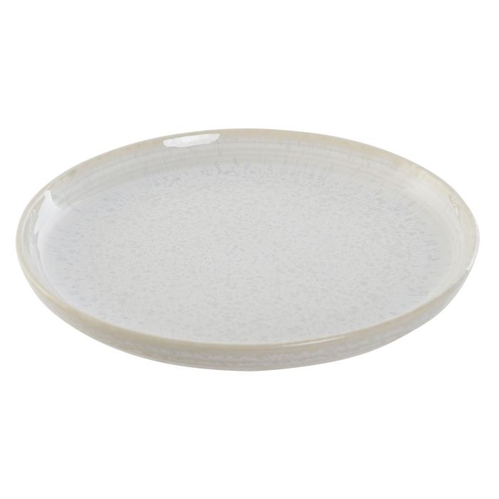 Plato Horeca DKD Home Decor Blanco 21 x 2 x 21 cm (6 Unidades) 3