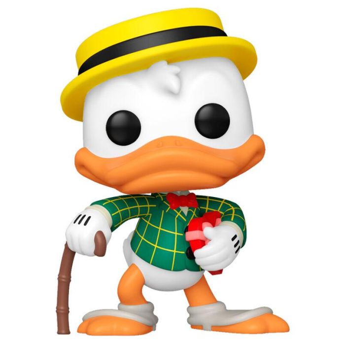 Funko Figura POP Disney 90th Anniversary Dapper Donald Duck Vinilo de 9cm en Caja Regalo