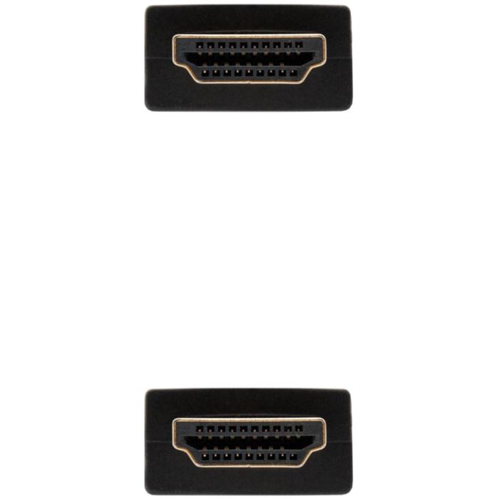 Nanocable Cable HDMI Macho - Macho 1.8M Negro, Alta Velocidad, Conectores Blindados en Oro 2