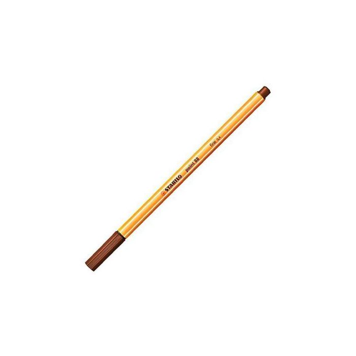 Stabilo Rotulador Point 88 Marrón Caja 10 Unidades Stabilo Rotulador Point 88 Marrón Caja 10 Unidades